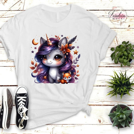 Bügelbild Foxy Unicorn
