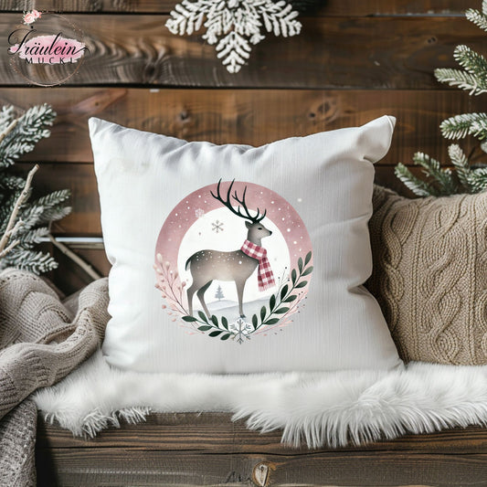 Bügelbild Hirsch