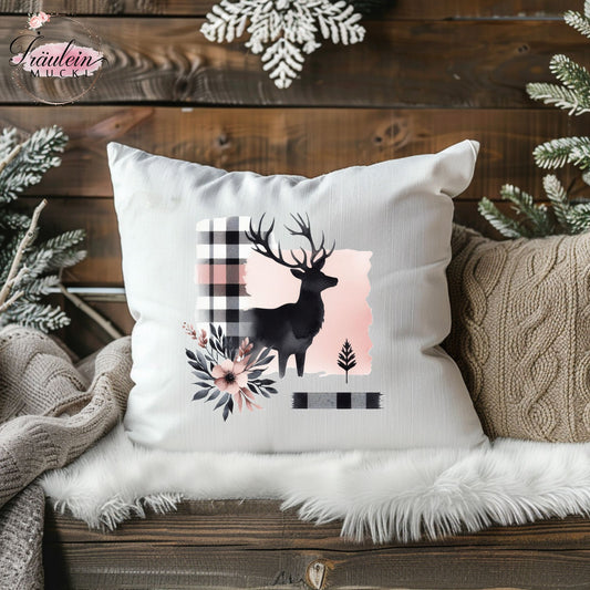 Bügelbild Hirsch