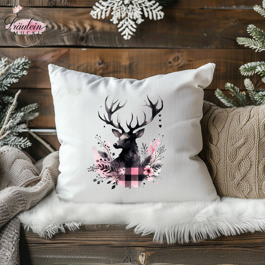 Bügelbild Hirsch