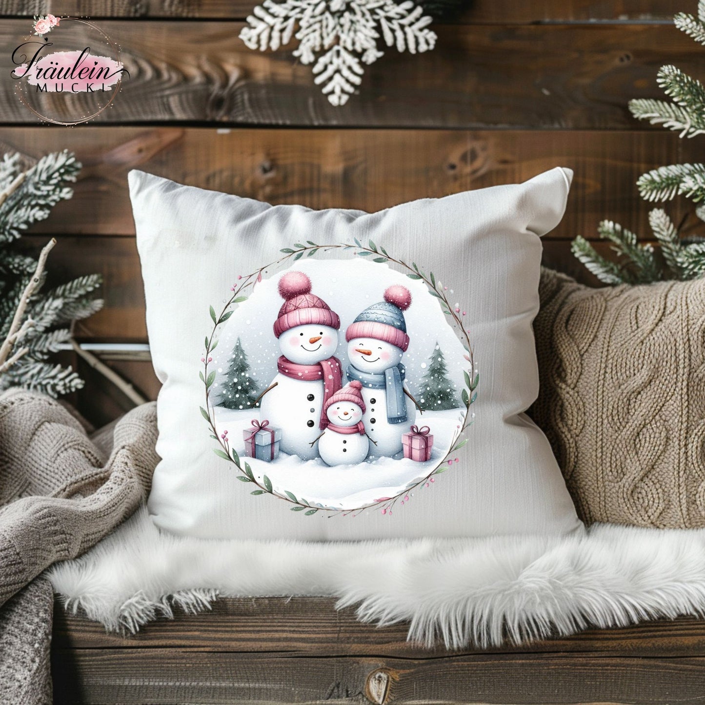 Bügelbild Weihnachten