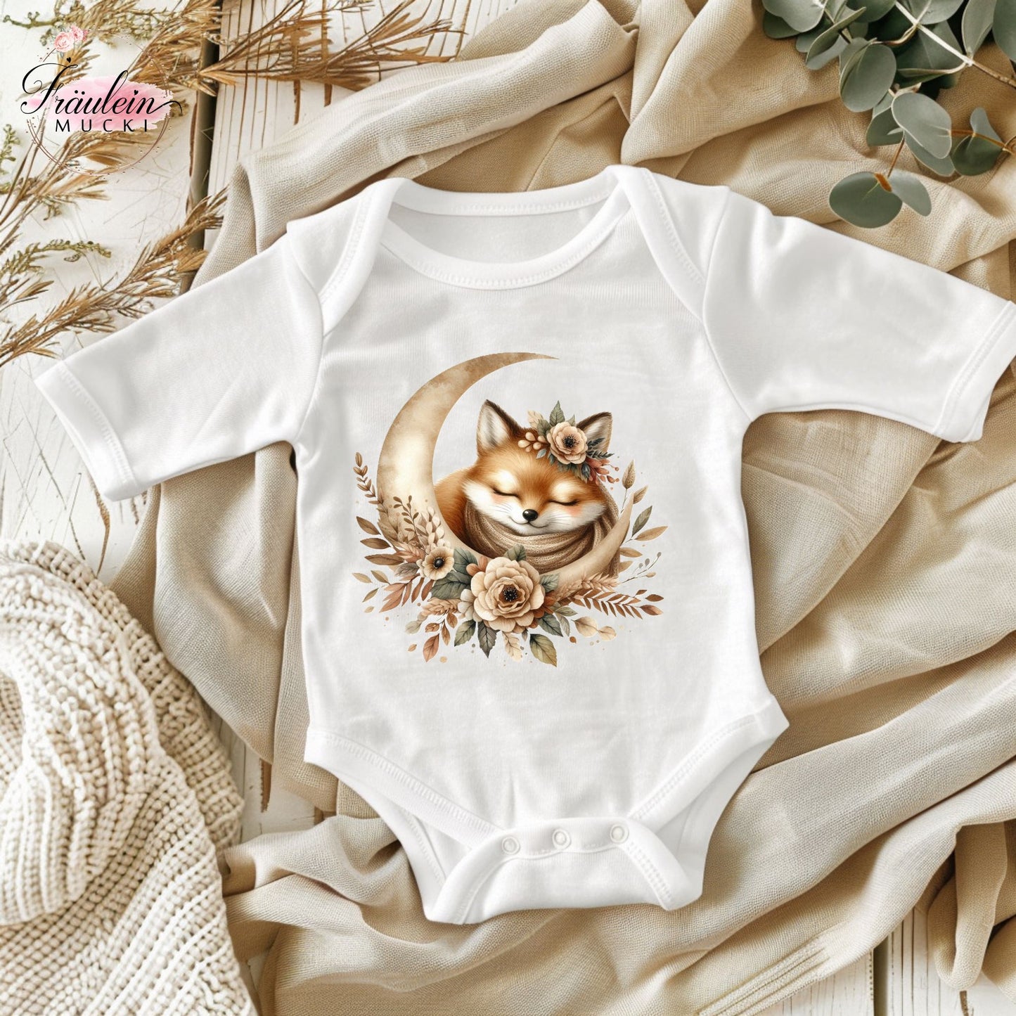 Bügelbild Sleepy Boho Animals