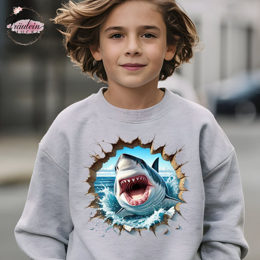 Bügelbild Shark