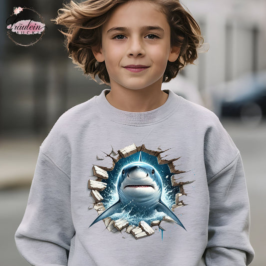 Bügelbild Shark