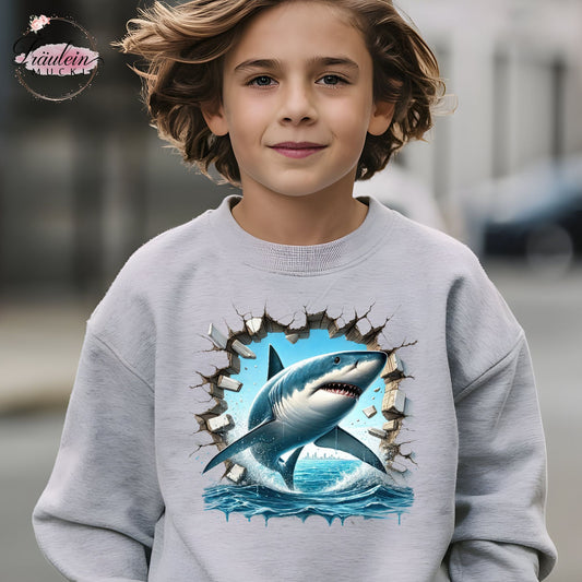 Bügelbild Shark