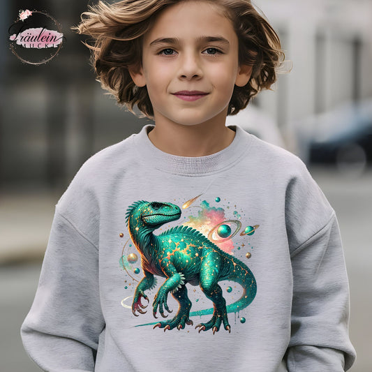 Bügelbild Space Dino
