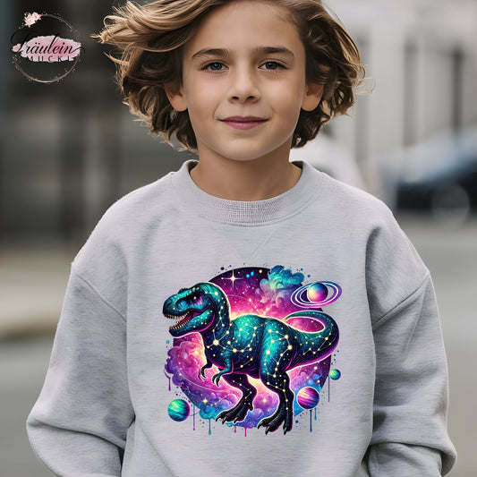 Bügelbild Space Dino