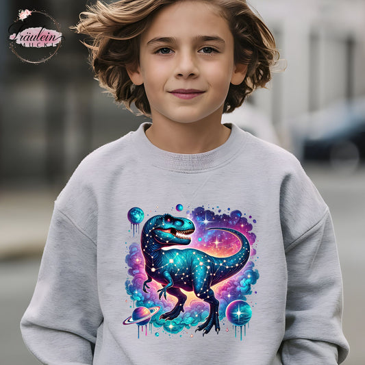 Bügelbild Space Dino