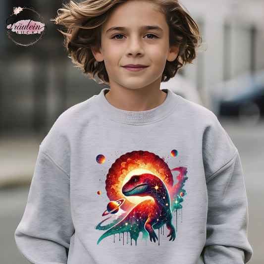 Bügelbild Space Dino