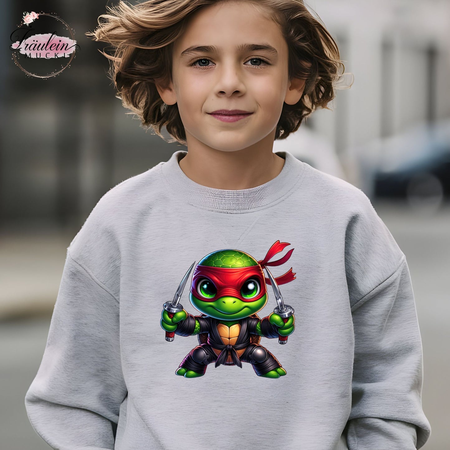 Bügelbild Ninja Turtle