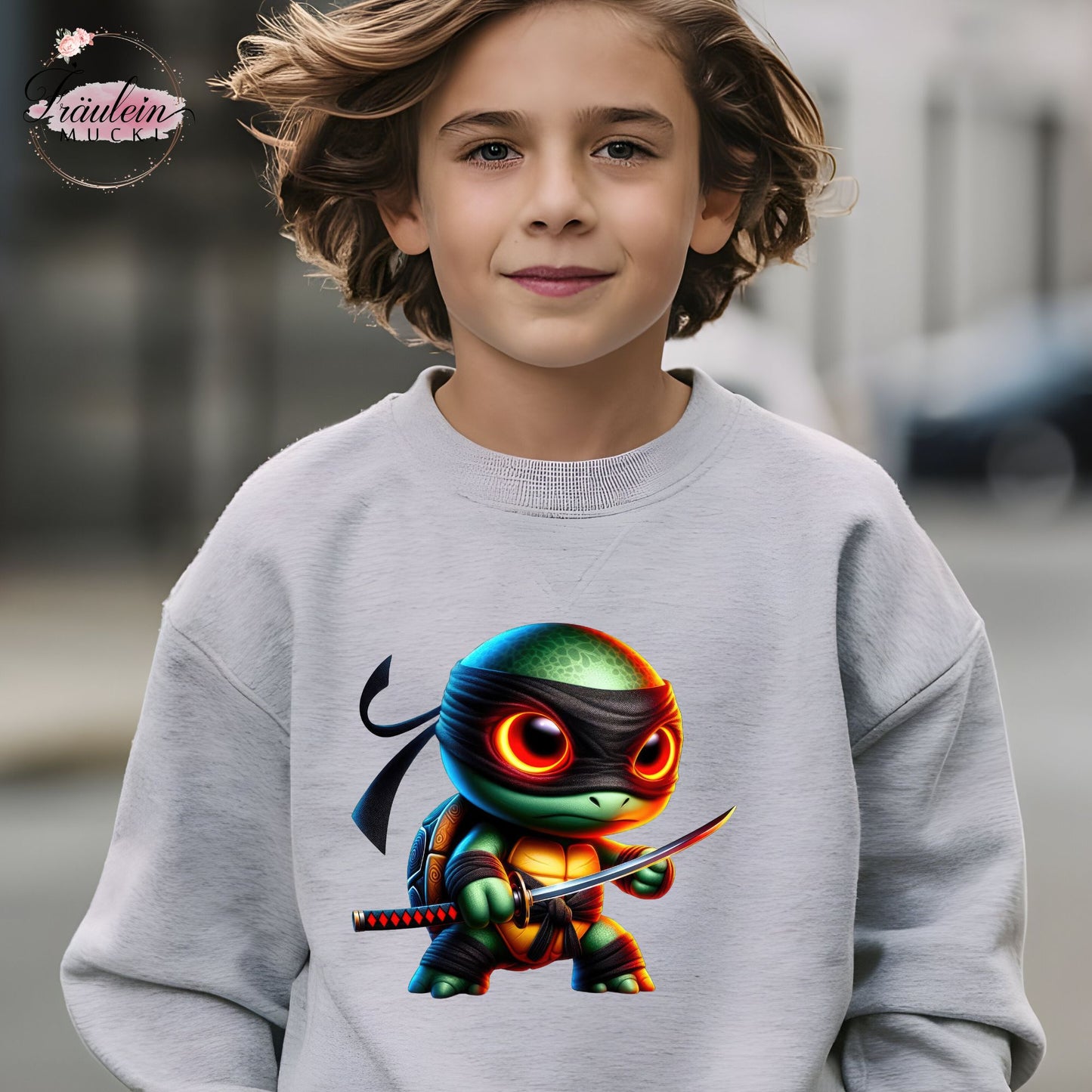 Bügelbild Ninja Turtle