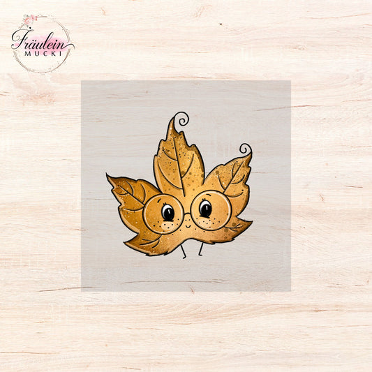 Bügelbild Herbstblätterchen