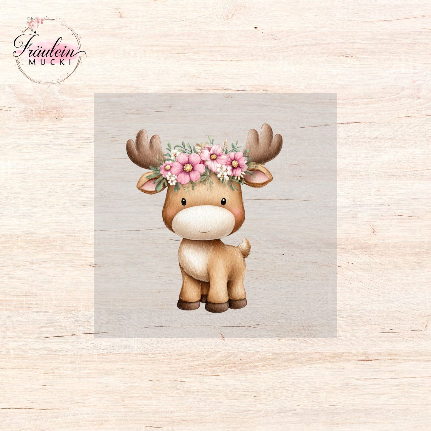 Bügelbild Boho Woodland