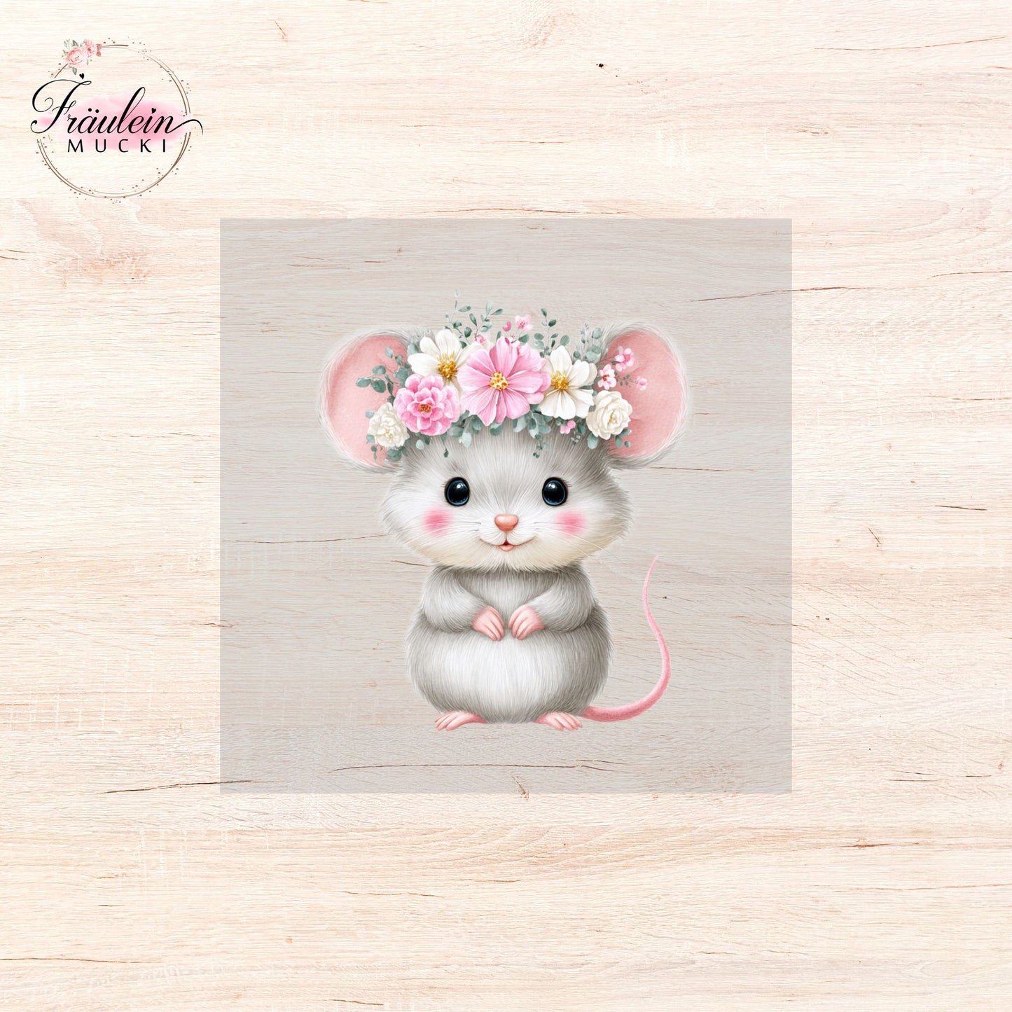 Bügelbild Boho Woodland