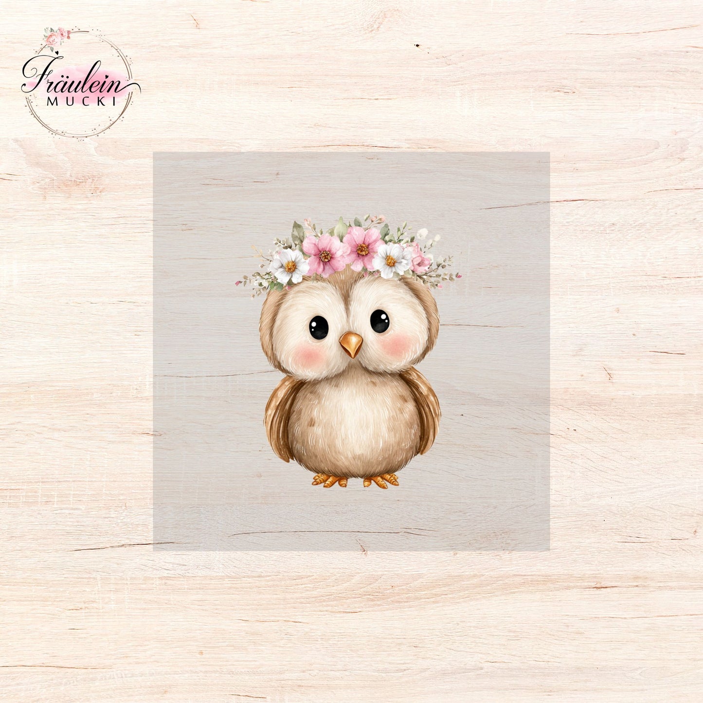 Bügelbild Boho Woodland