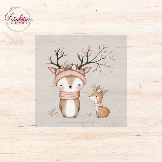 Bügelbild Winter Woodland