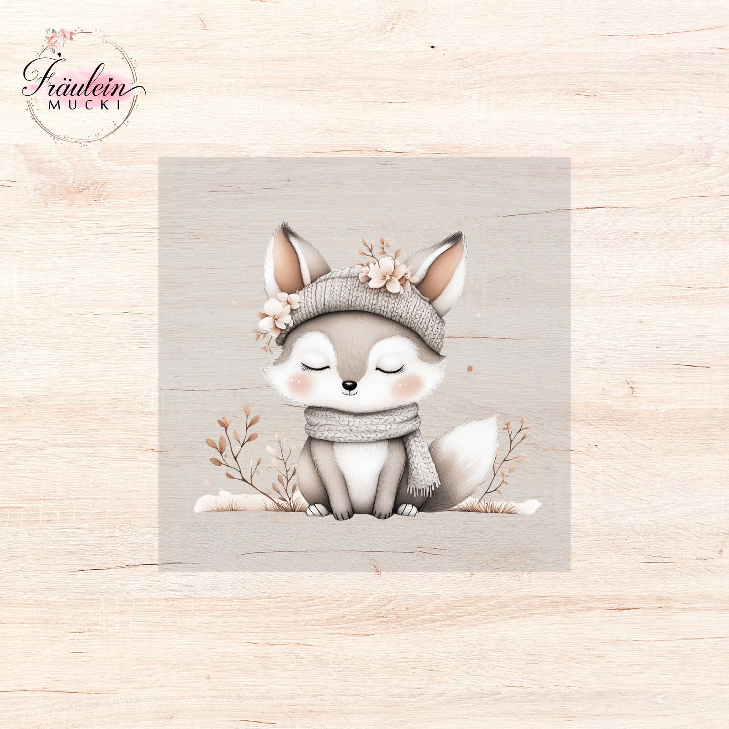 Bügelbild Winter Woodland