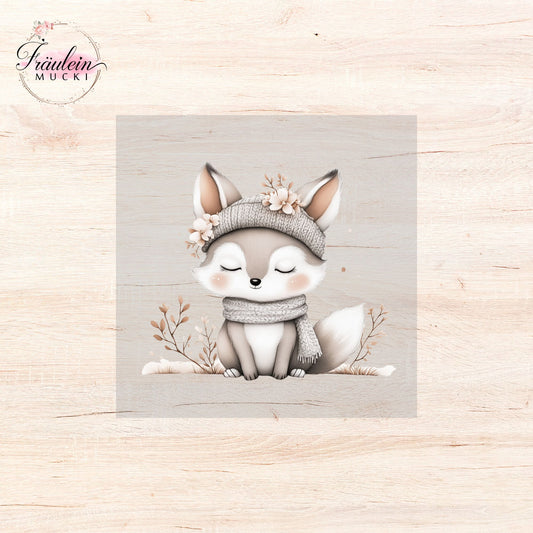 Bügelbild Winter Woodland