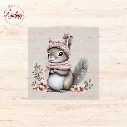 Bügelbild Winter Woodland