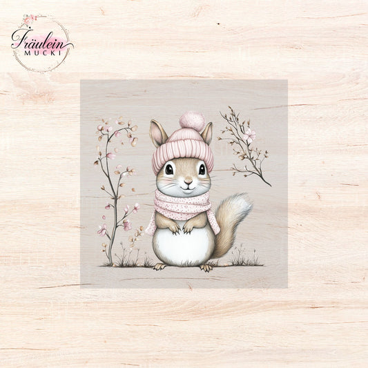 Bügelbild Winter Woodland