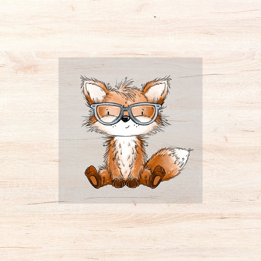 Bügelbild Schlaufuchs