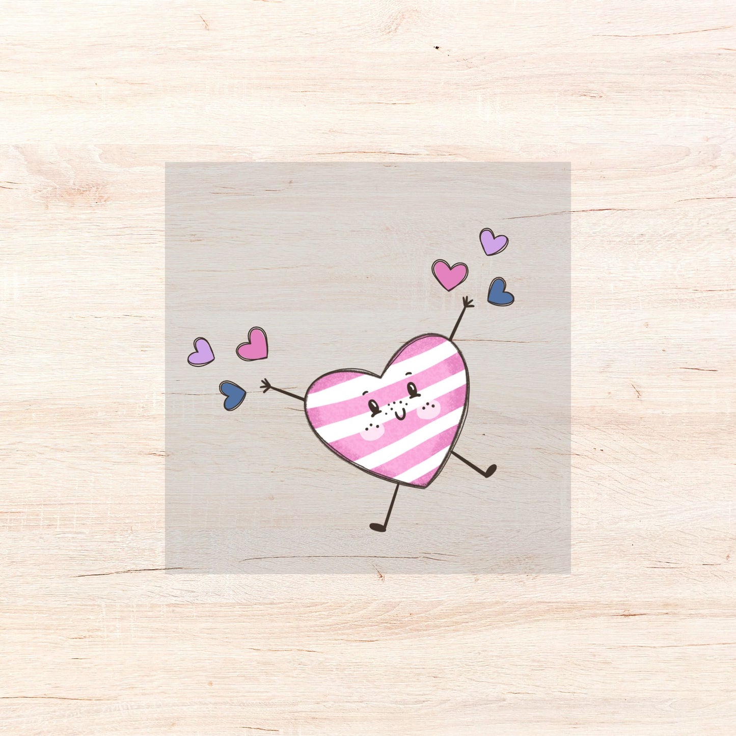 Bügelbild Cutie Hearts
