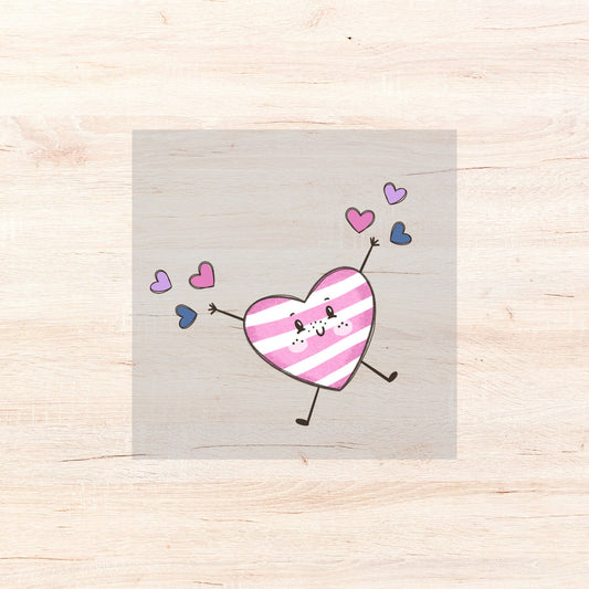 Bügelbild Cutie Hearts