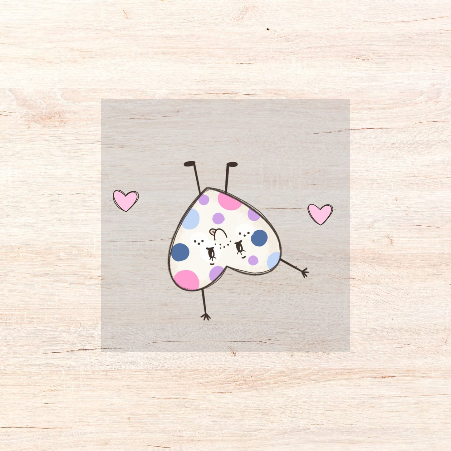 Bügelbild Cutie Hearts