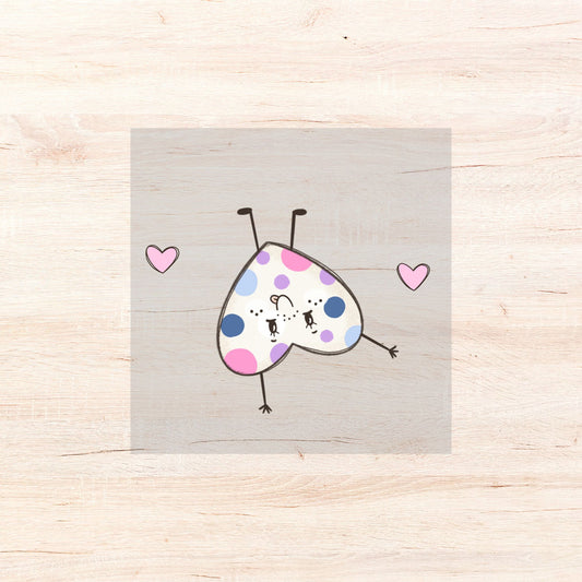 Bügelbild Cutie Hearts