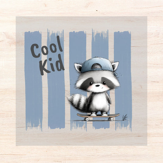 Bügelbild Cool Kid