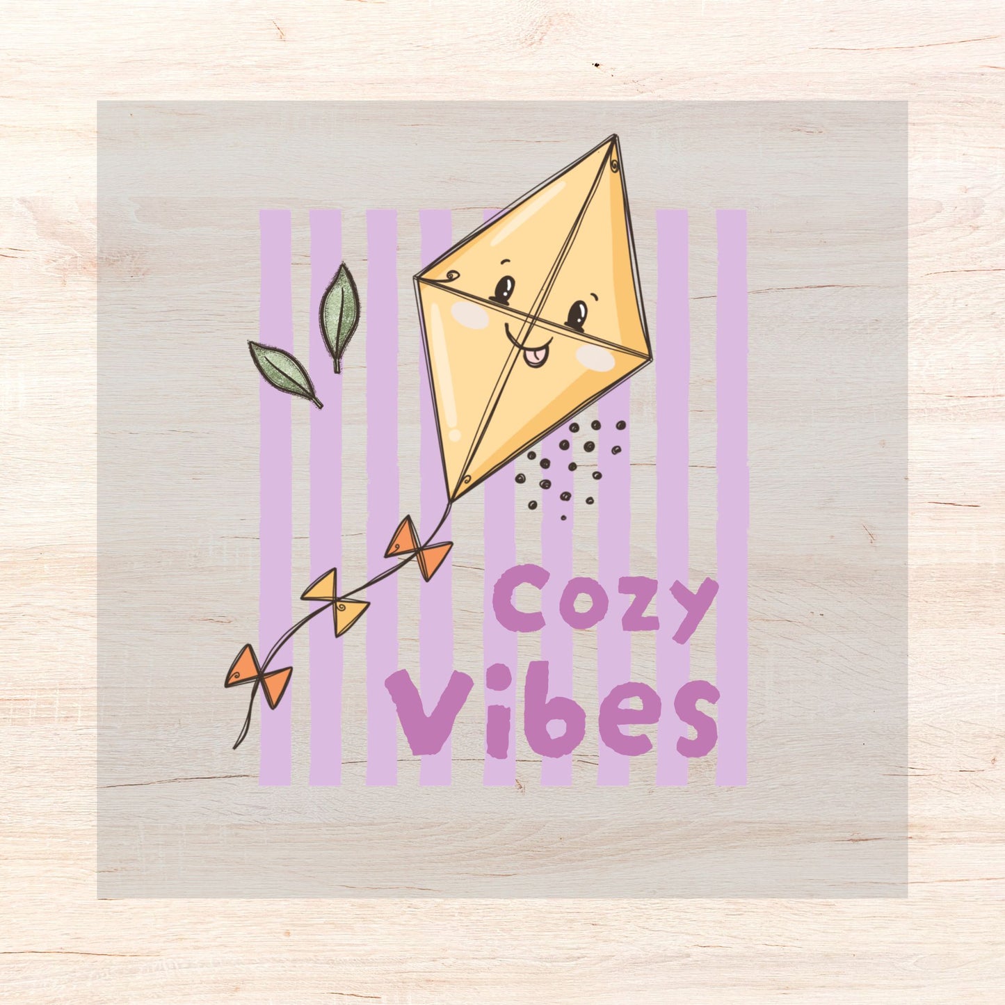Bügelbild Cozy vibes