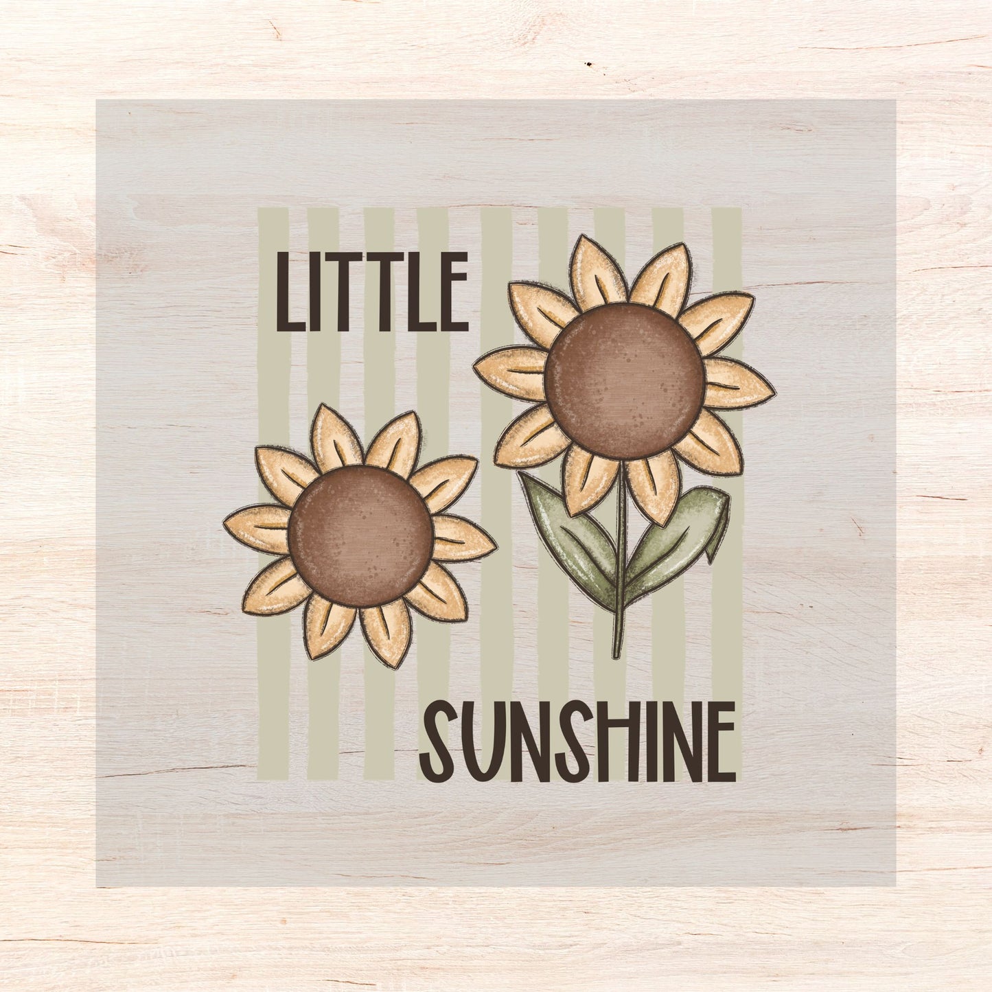 Bügelbild Little Sunshine