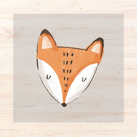 Bügelbild Dreamy Autumn Fox