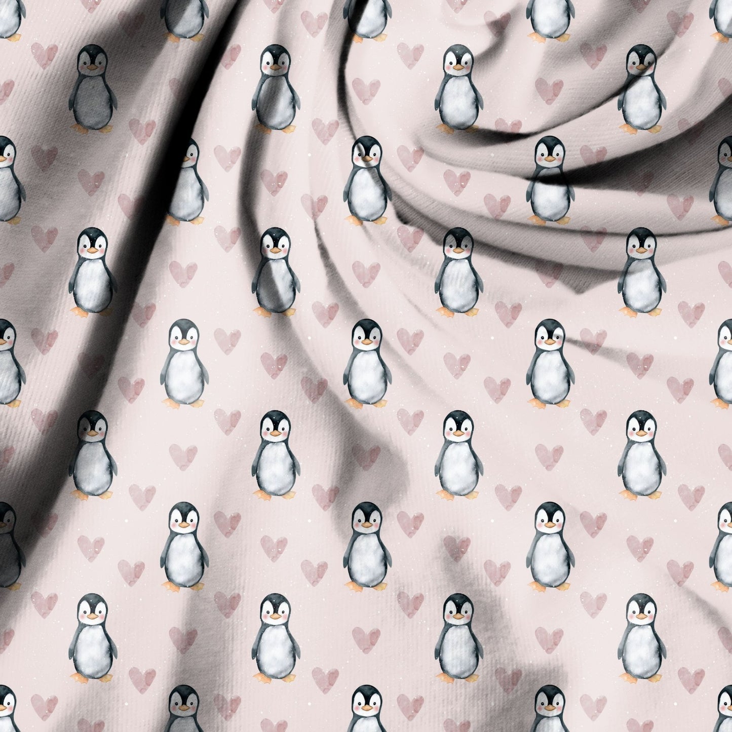 Pinguin rosa French Terry
