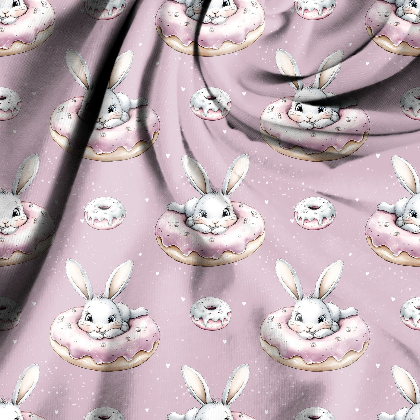 Hase im Donut