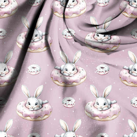 Hase im Donut