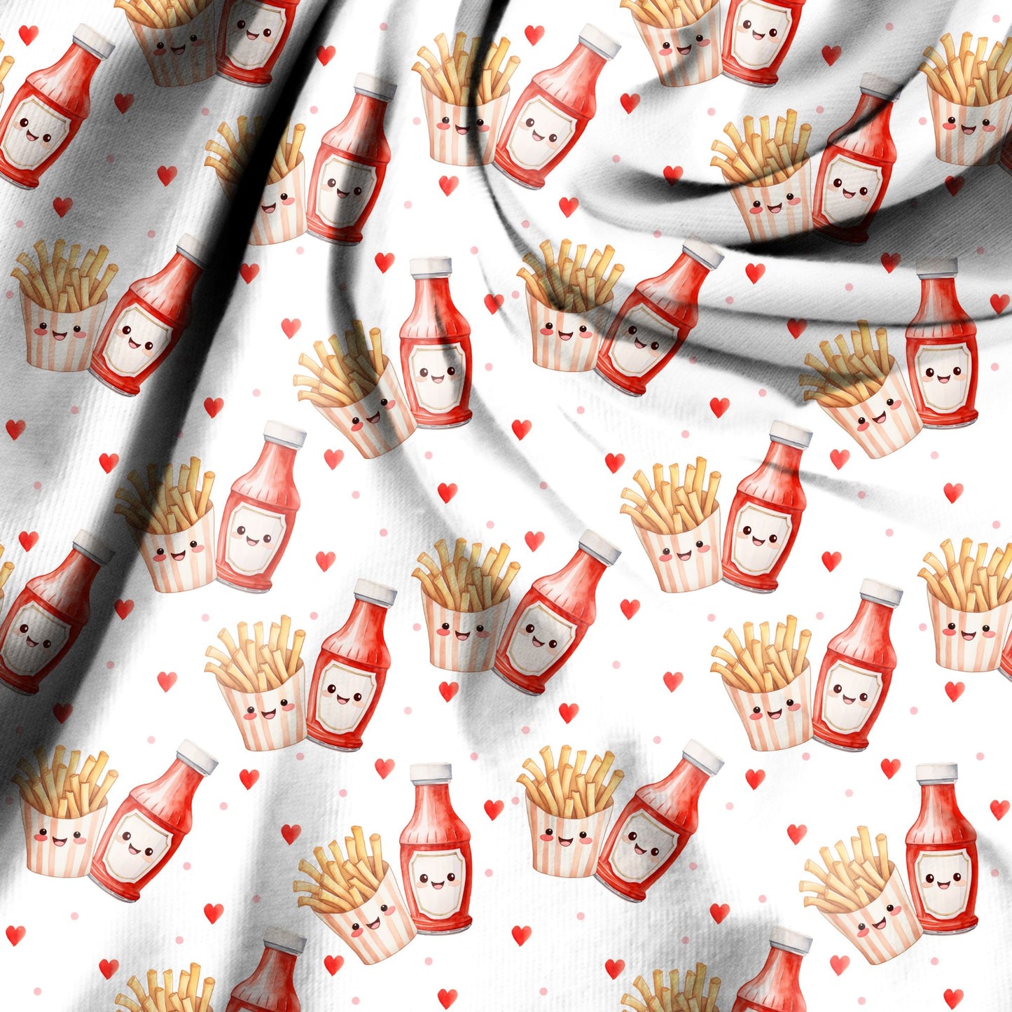 Pommes liebt Ketchup
