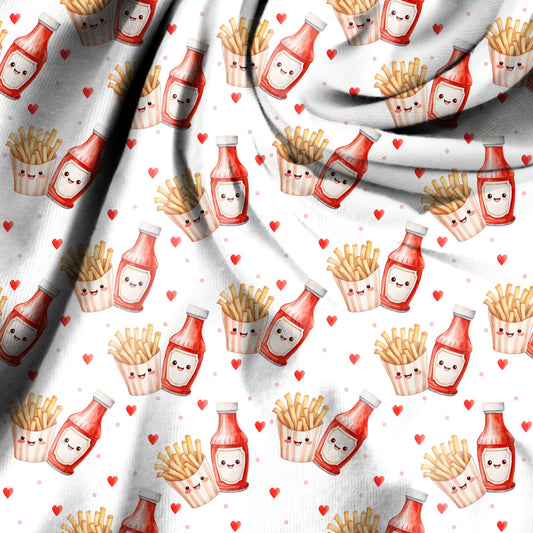 Pommes liebt Ketchup