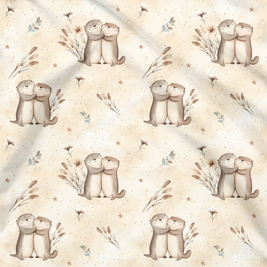 Cute otter beige