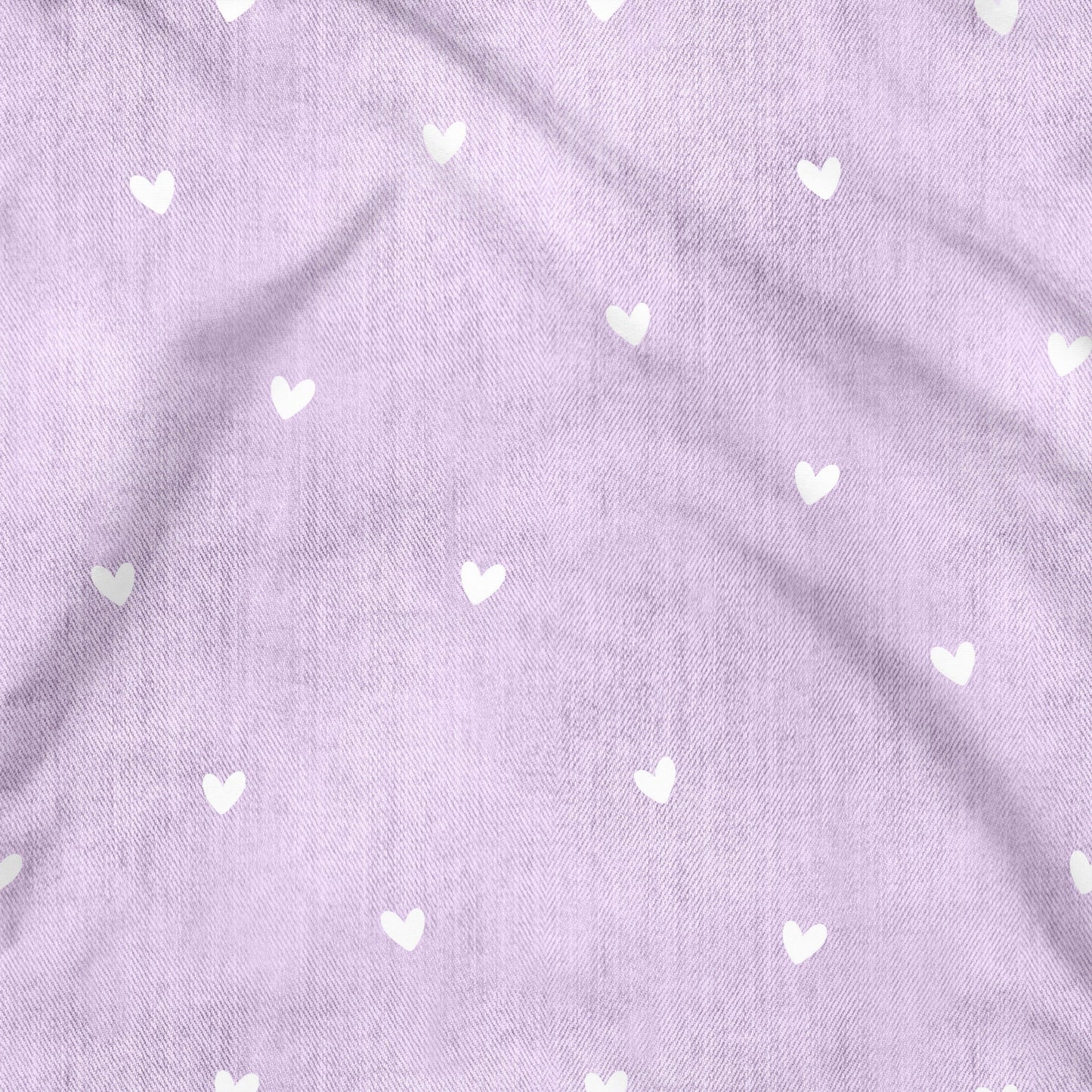 Denimlove Herzen flieder