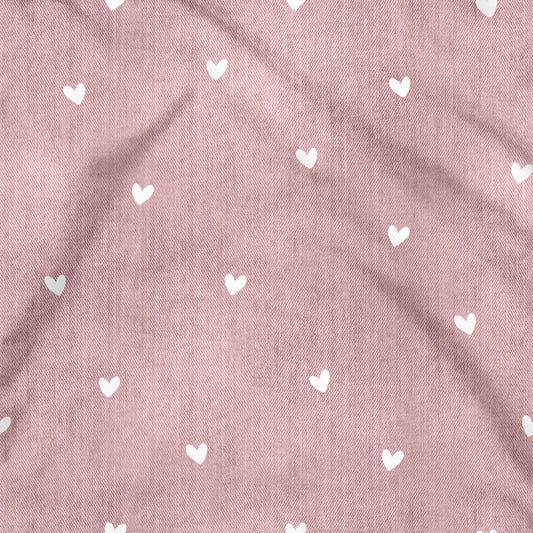 Denimlove Herzen altrosa