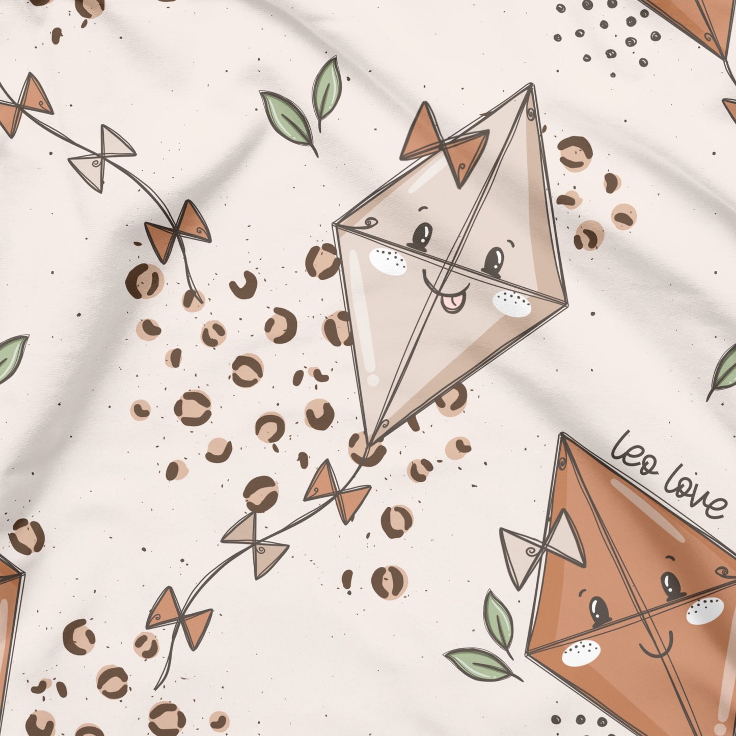 Herbstdrachen beige Leopard Vorbestellung