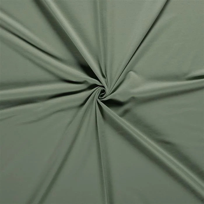 French Terry Uni Dunkelmint