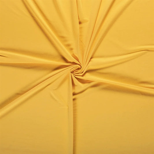 French Terry Uni Buttergelb