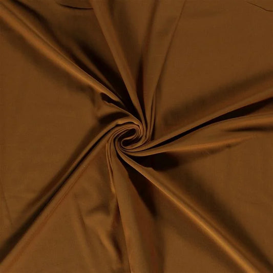 French Terry Uni Karamell