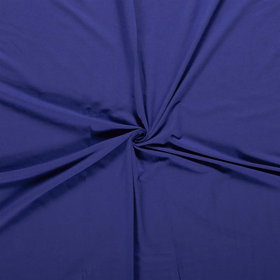 French Terry Uni Royalblau