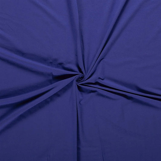 French Terry Uni Royalblau