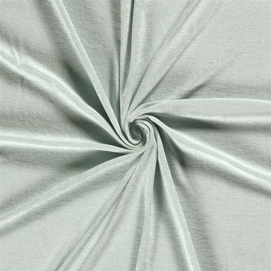 Stretch Frottee Uni Hellmint
